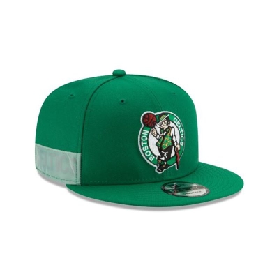 Boston Celtics Gorra | New Era NBA Clear Feature 9fifty Snapback Cap Mexico - Verdes
